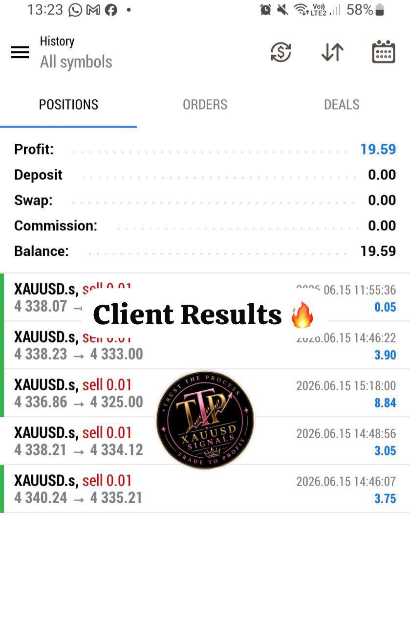 Client trading result 3